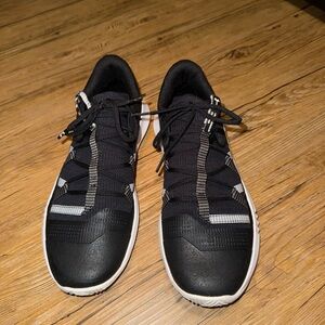 Under Armour Black and White Sneakers